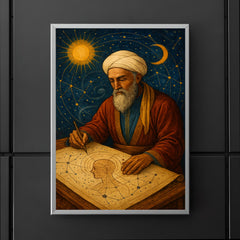 Abu Zayd al Balkhi mapping the soul and stars poster 5