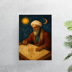 Abu Zayd al Balkhi mapping the soul and stars poster 7
