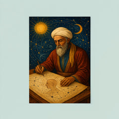 Abu Zayd al Balkhi mapping the soul and stars poster 8