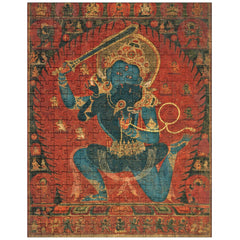 Acala with Consort Vishvavajri jigsaw puzzle