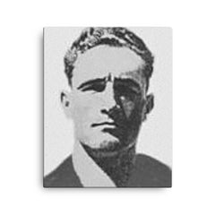 Achille Piccini canvas print on a plain backdrop in size 16"x20".