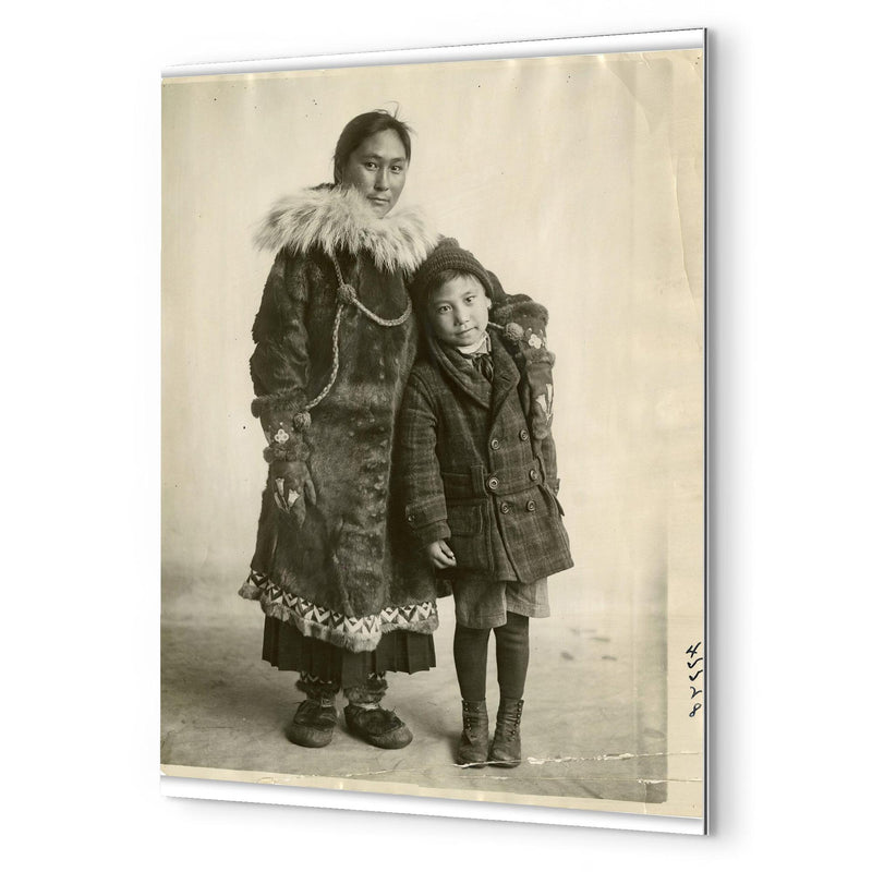 Ada Blackjack metal print mockup