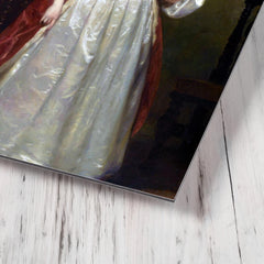 Ada Lovelace by Margaret Sarah Carpenter metal print mockup