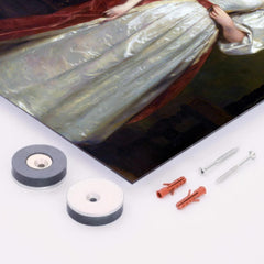 Ada Lovelace by Margaret Sarah Carpenter metal print mockup