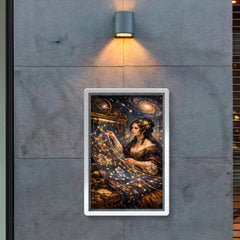 Ada Lovelace weaving algorithmic constellations poster 2