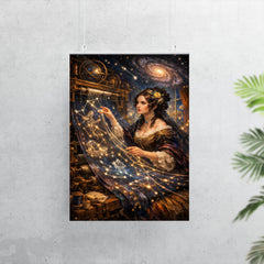 Ada Lovelace weaving algorithmic constellations poster 7