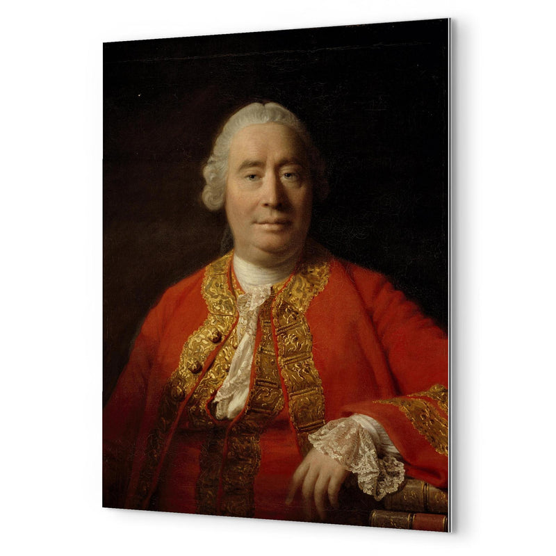 Adam Smith metal print mockup