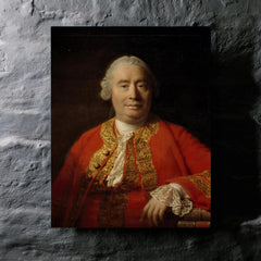 Adam Smith metal print mockup
