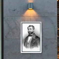 Adolphe Adam official portrait by Maurin, 1840 poster 2