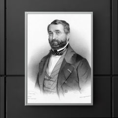 Adolphe Adam official portrait by Maurin, 1840 poster 5