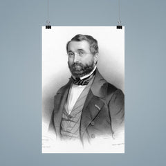 Adolphe Adam official portrait by Maurin, 1840 poster 9
