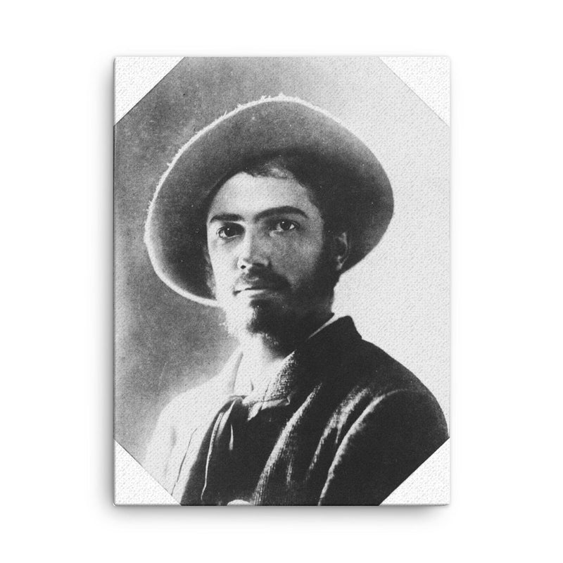 Adolphe Appia canvas print on a plain backdrop in size 18