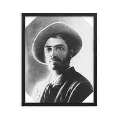 Adolphe Appia framed print on a plain backdrop in size 16"x20".