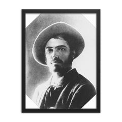 Adolphe Appia framed print on a plain backdrop in size 18"x24".