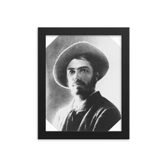 Adolphe Appia framed print on a plain backdrop in size 8"x10".