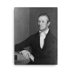 Adoniram Judson canvas print on a plain backdrop in size 18"x24".