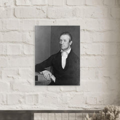 Adoniram Judson metal print mockup