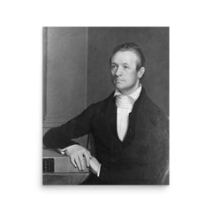 Adoniram Judson poster on a plain backdrop in size 16"x20".