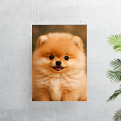 Adorable Pomeranian puppy poster 7