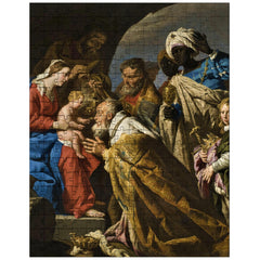 Adoration of the Magi by Matthias Stom jigsaw puzzle