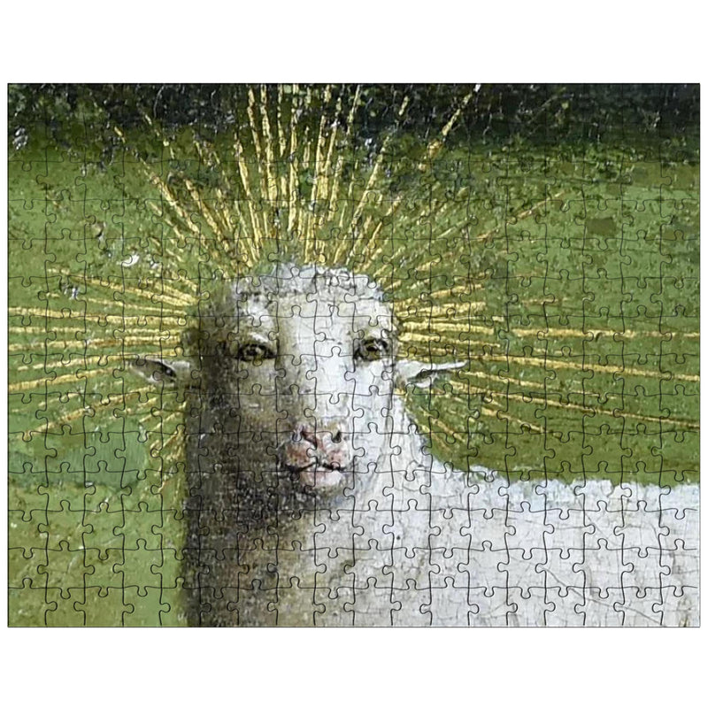 Adoration of the Mystic Lamb - The Ghent Altarpiece jigsaw puzzle