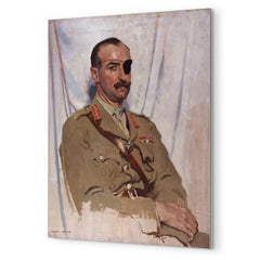 Adrian Carton de Wiart metal print mockup