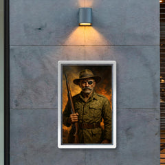 Adrian Carton de Wiart one eyed battlefield portrait poster 2