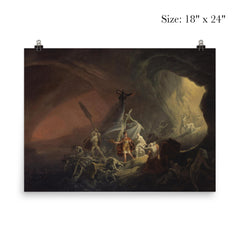 Aeneas and the Sibyl, ca. 1800 poster 5