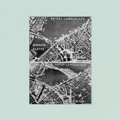 Aerial Photos of Hamburg, Germany During WWII: Camouflage Over Binnen Alster poster 8