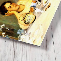 After Breakfast By Elin Kleopatra Danielson Gambogi metal print mockup