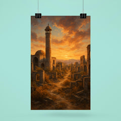 Aghdam Ghost City Azerbaijan poster 6