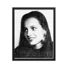 Agnieszka Kotlarska framed print on a plain backdrop in size 16"x20".