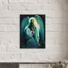 Agony In The Garden By Frans Schwartz metal print mockup