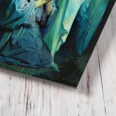 Agony In The Garden By Frans Schwartz metal print mockup