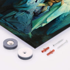 Agony In The Garden By Frans Schwartz metal print mockup