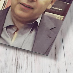 Ahmed Khaled Tawfik metal print mockup