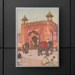Ajmer Gate Jaipur by Hiroshi Yoshida poster 5