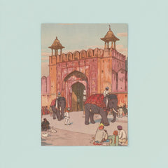 Ajmer Gate Jaipur by Hiroshi Yoshida poster 8