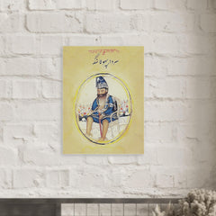 Akali Phula Singh metal print mockup