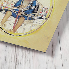 Akali Phula Singh metal print mockup