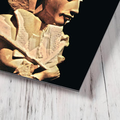 Akhenaten metal print mockup