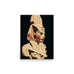 Akhenaten poster on a plain backdrop in size 12"x16".