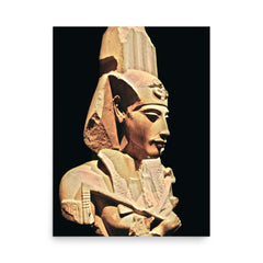 Akhenaten poster on a plain backdrop in size 18"x24".