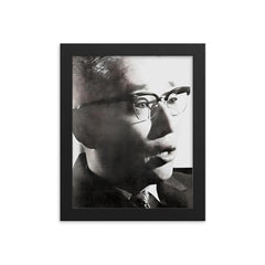 Akio Morita framed print on a plain backdrop in size 8"x10".