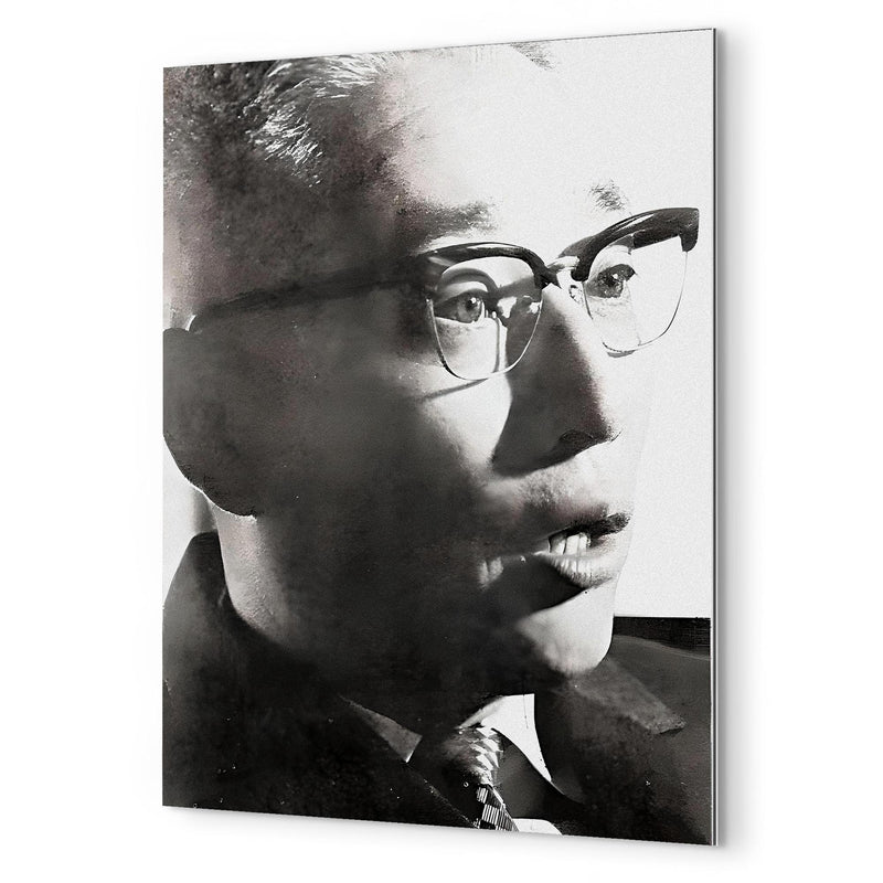 Akio Morita metal print mockup