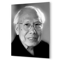 Akira Yoshizawa metal print mockup