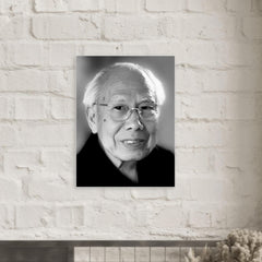 Akira Yoshizawa metal print mockup