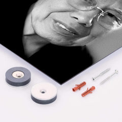 Akira Yoshizawa metal print mockup