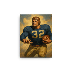 Al Blozis canvas print on a plain backdrop in size 12"x16".
