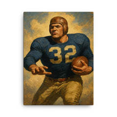 Al Blozis canvas print on a plain backdrop in size 18"x24".